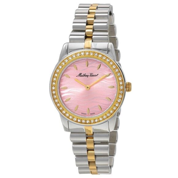 NWT Mathey-Tissot Fashion Ladies Quartz Steel Authentic Watch - Picture 1 of 3